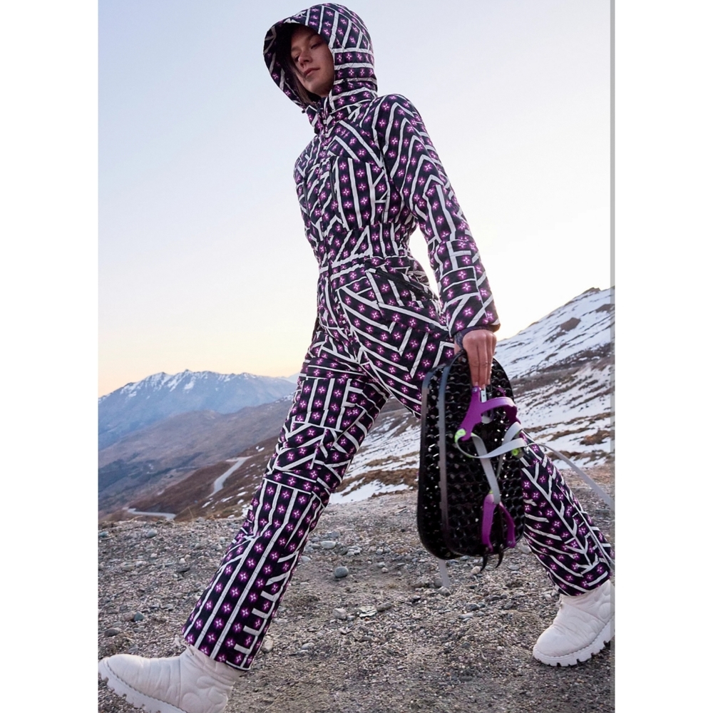 Free People Movement All Prepped Printed Ski Suit